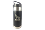 Load image into Gallery viewer, Wolf - Vacuum Insulated Water Bottle