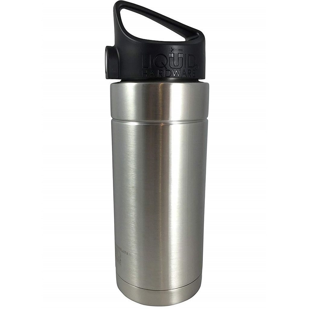 16 oz Sidewinder™ Wide Mouth Vacuum Stainless Steel Water Bottle – Liquid  Hardware®