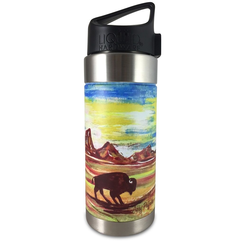 Vacuum Insulated Water Bottle - Artist Series by Abby Paffrath - Totanka