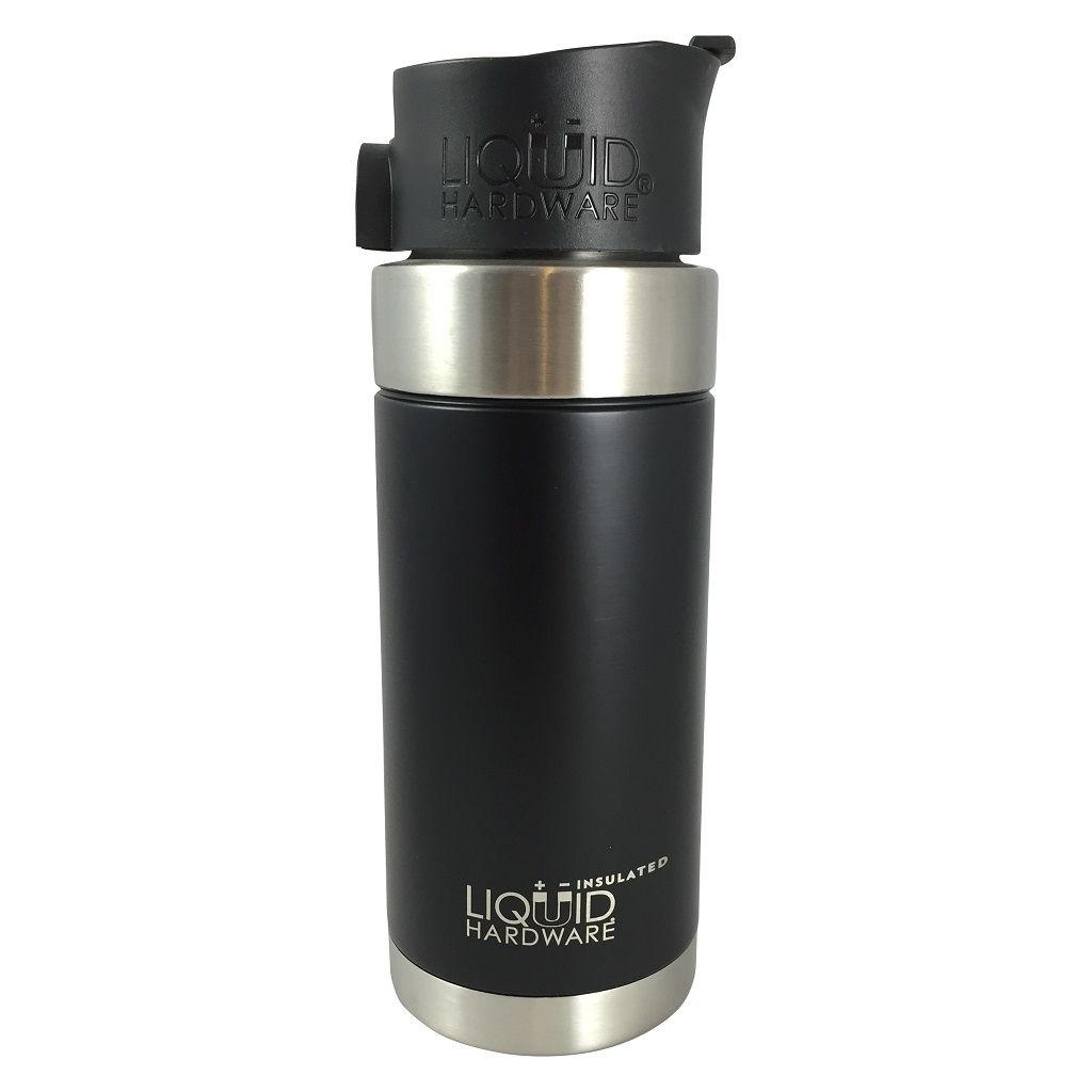 16 oz Sidewinder™ Wide Mouth Vacuum Stainless Steel Water Bottle – Liquid  Hardware®