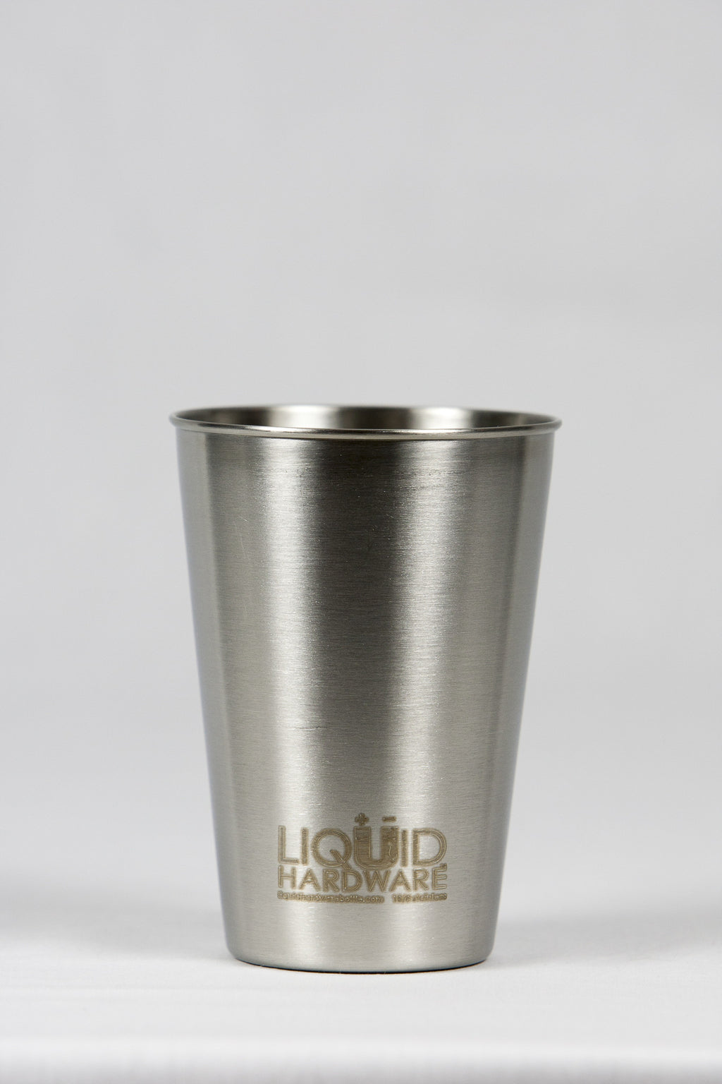 stainless steel pint glass